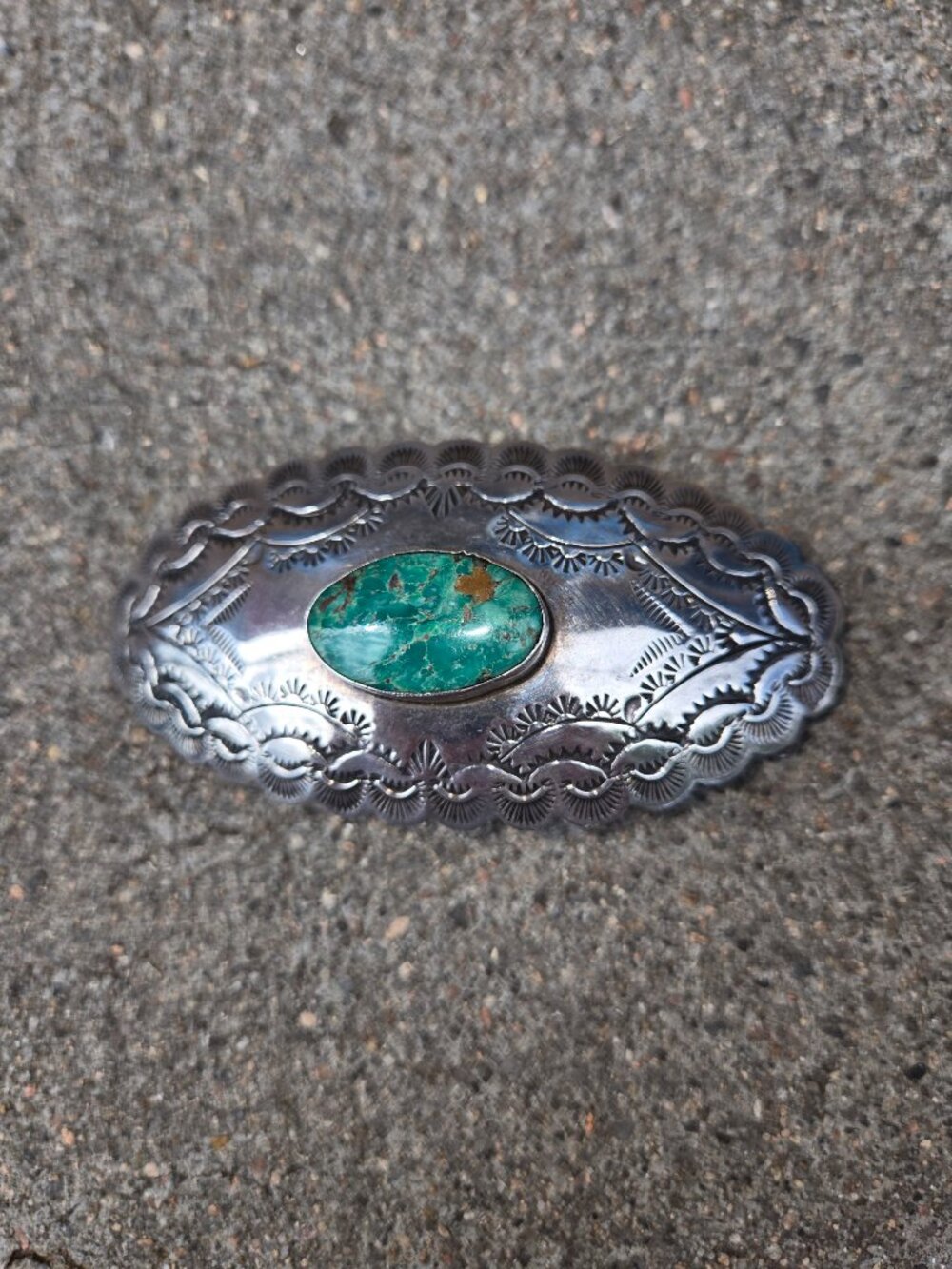 Beautiful Fox Turquoise Hair Clip - Picture 2 of 3